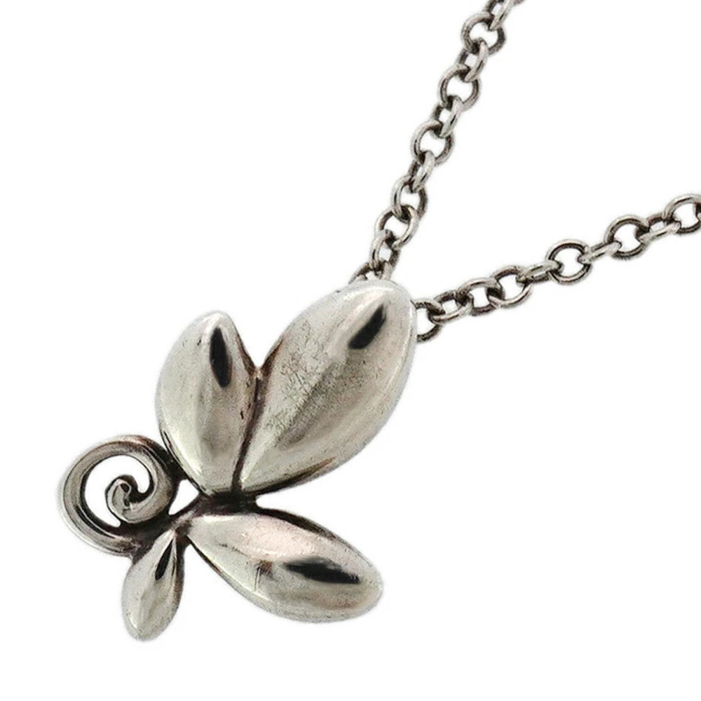 Tiffany CO Necklace Olive Leaf Sterling Silver
